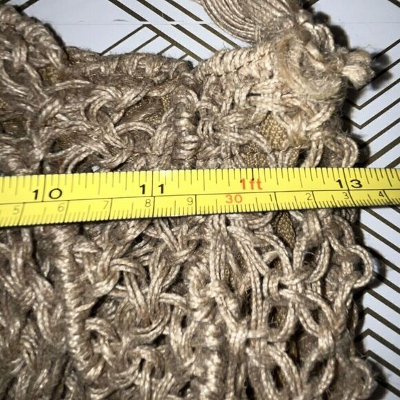 Woven Straw‎ Bag Braided Jute Shoulder Handbag - Picture 8 of 11